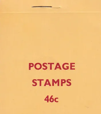 Rhodesia 1970 46c booklet. C-type panes imperforate right margins. Fine and complete. SG SB9 (first printing)