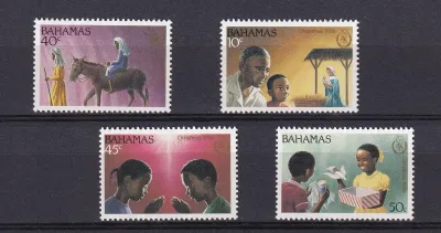 Bahamas 1986 Christmas - International Peace Year. MNH