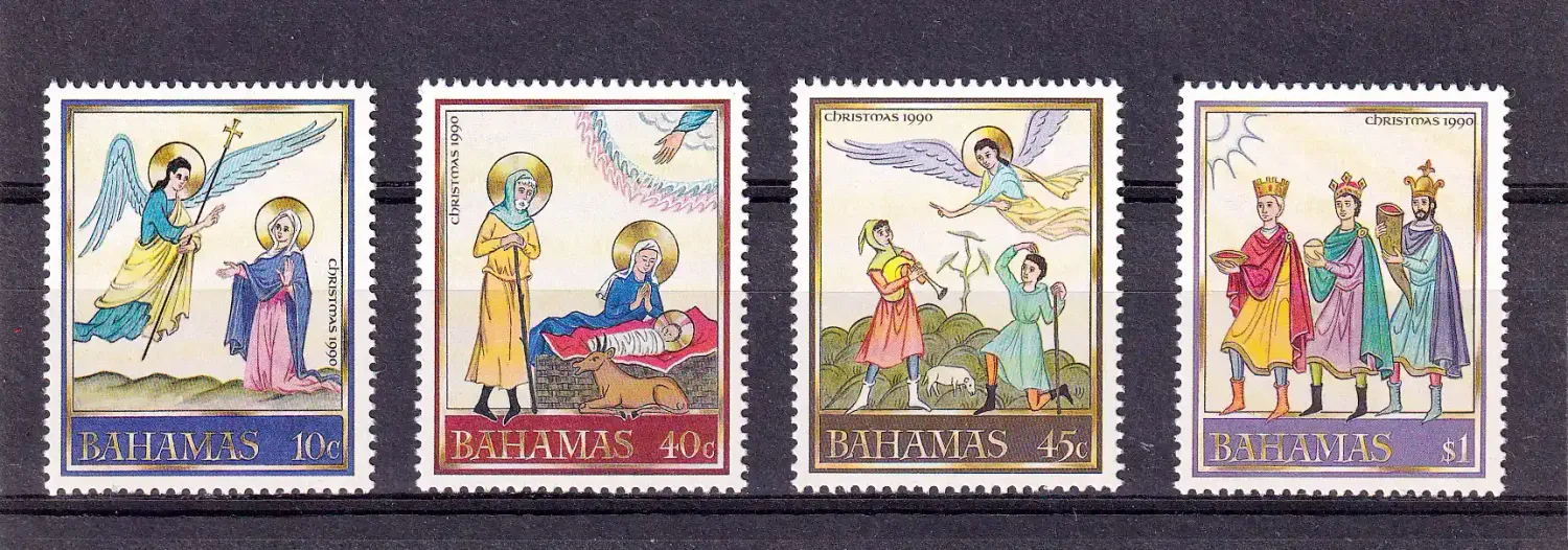 Bahamas 1990 Christmas. MNH