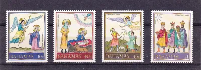 Bahamas 1990 Christmas. MNH