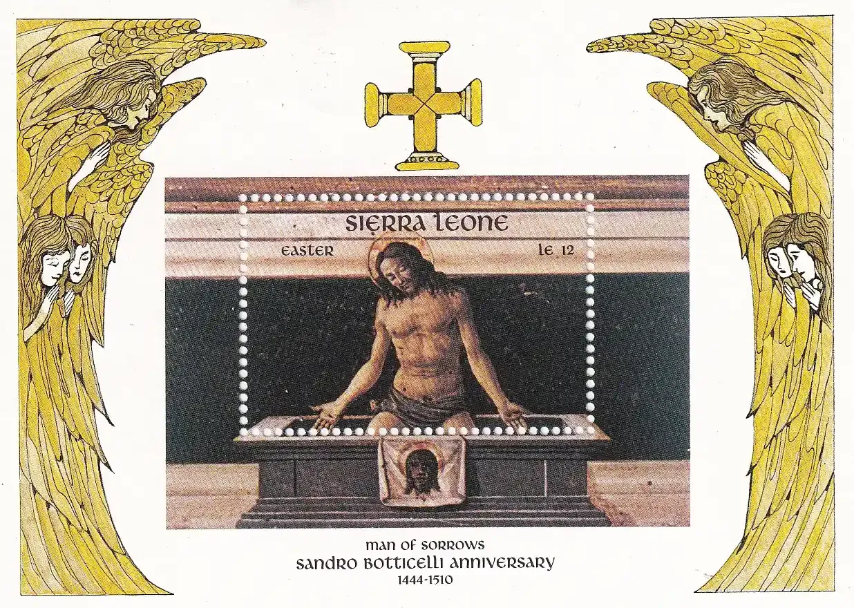 Sierra Leone 1985 Easter - Religious Paintings, Arts M/Sheet. MNH