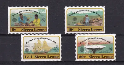 Sierra Leone 1983 World Communications Year. MNH Sierra Leone 1983 World Communications Year. MNH