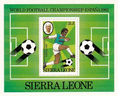 Sierra Leone 1982 Football World Cup - Spain. M/Sheet. MNH Sierra Leone 1982 Football World Cup - Spain. M/Sheet. MNH