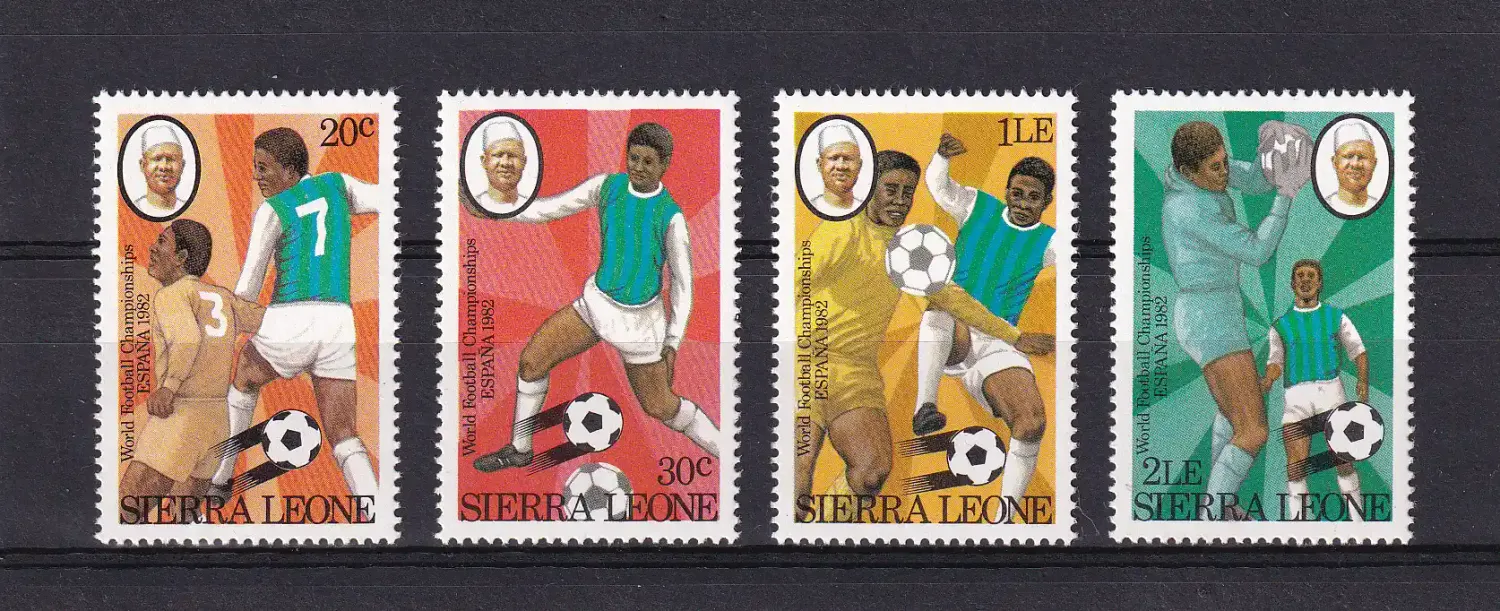 Sierra Leone 1982 Football World Cup - Spain. MNH