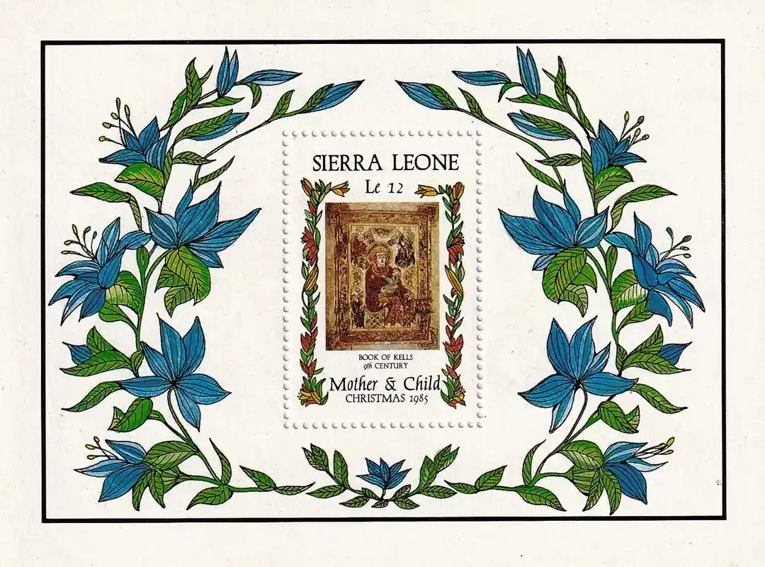 Sierra Leone 1985 Christmas M/Sheet. MNH