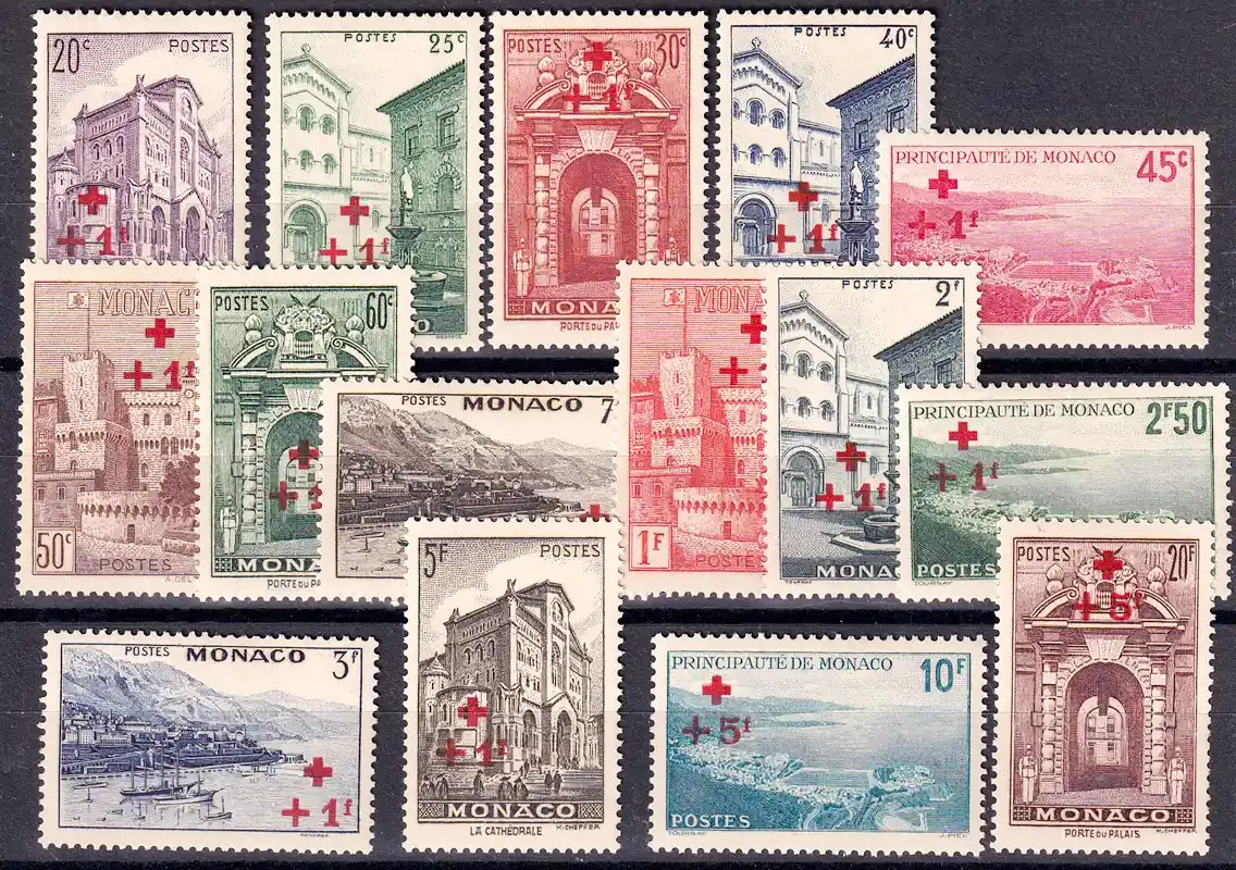 Monaco 1940 Red Cross Ambulance Fund, Medical. Very fine MNH