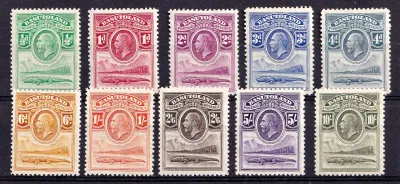 Basutoland 1933 King George V. Very fine Mint, (Very Lightly Hinged).