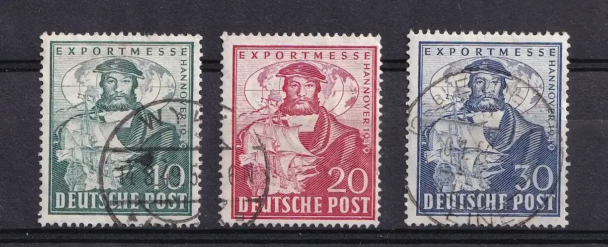 German 1949 (British American Zone) Hannover Export Fair. VFU