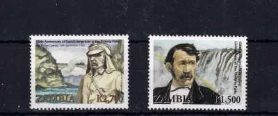 Zambia 2006 The 150th Anniv of David Livingstone at the Victoria Falls. MNH