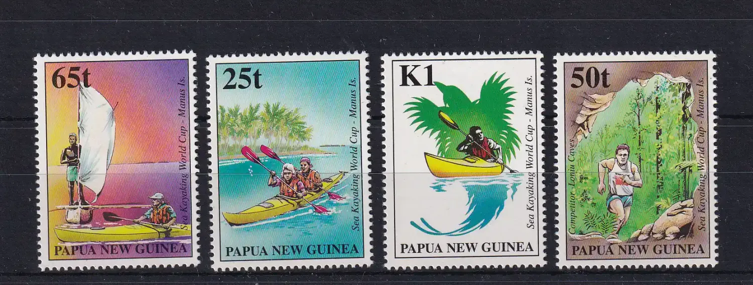 Papua New Guinea 1998 Sea Kayaking World Cup, Manus Island. MNH