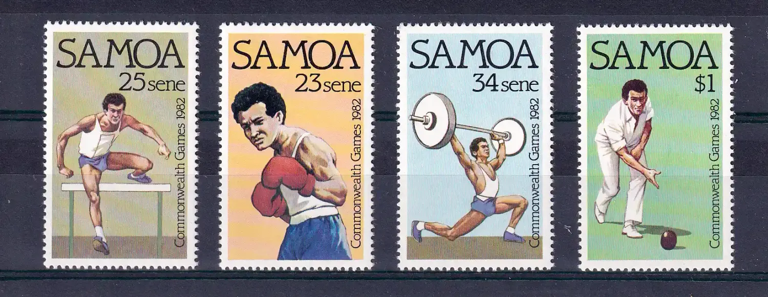 Samoa 1982 Commonwealth Games Brisbane MNH.