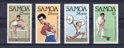 Samoa 1982 Commonwealth Games Brisbane MNH.