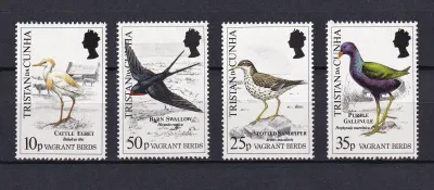 Tristan da Cunha 1989 Migratory Birds. MNH Tristan da Cunha 1989 Migratory Birds. MNH