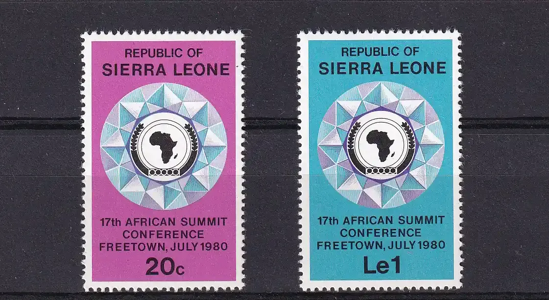 Sierra Leone 1980 African Summit Conference, Freetown. MNH.