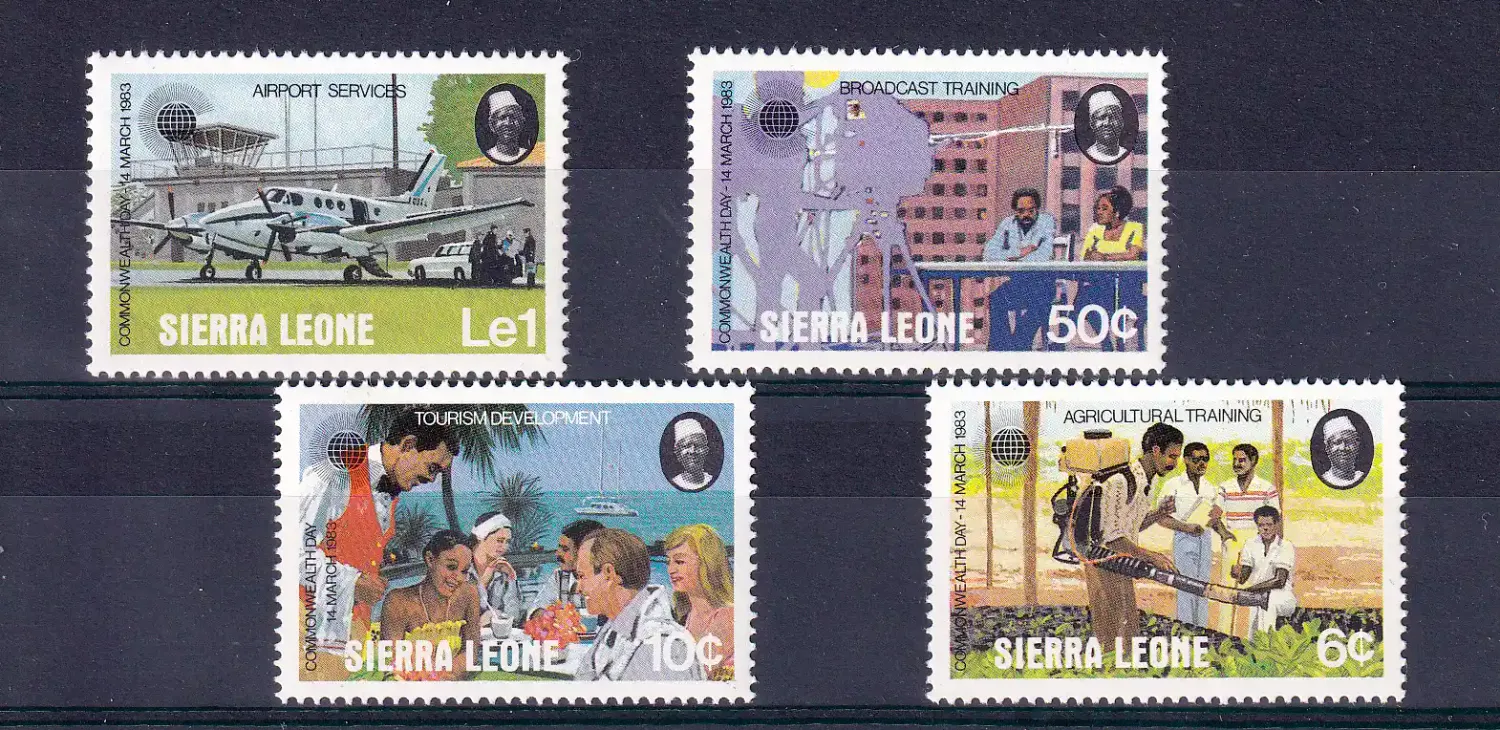 Sierra Leone 1983 Commonwealth Day. MNH