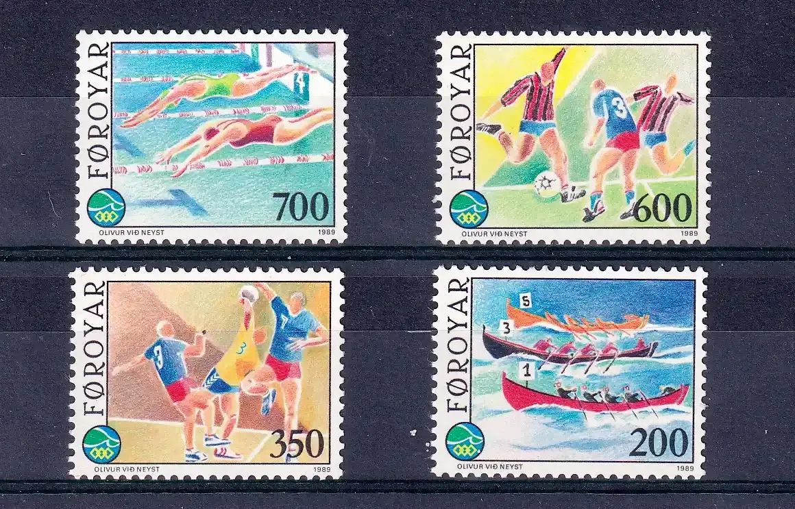 Faroe Islands 1989 The Island Games, Sport. MNH