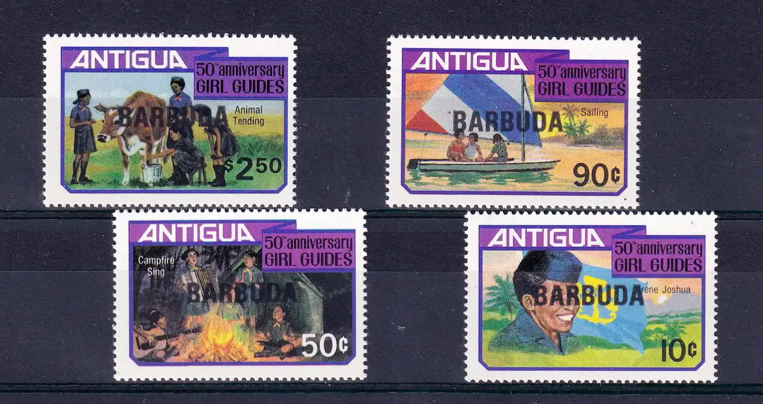 Barbuda 1981 The 50th Anniv of the Girl Guides. MNH