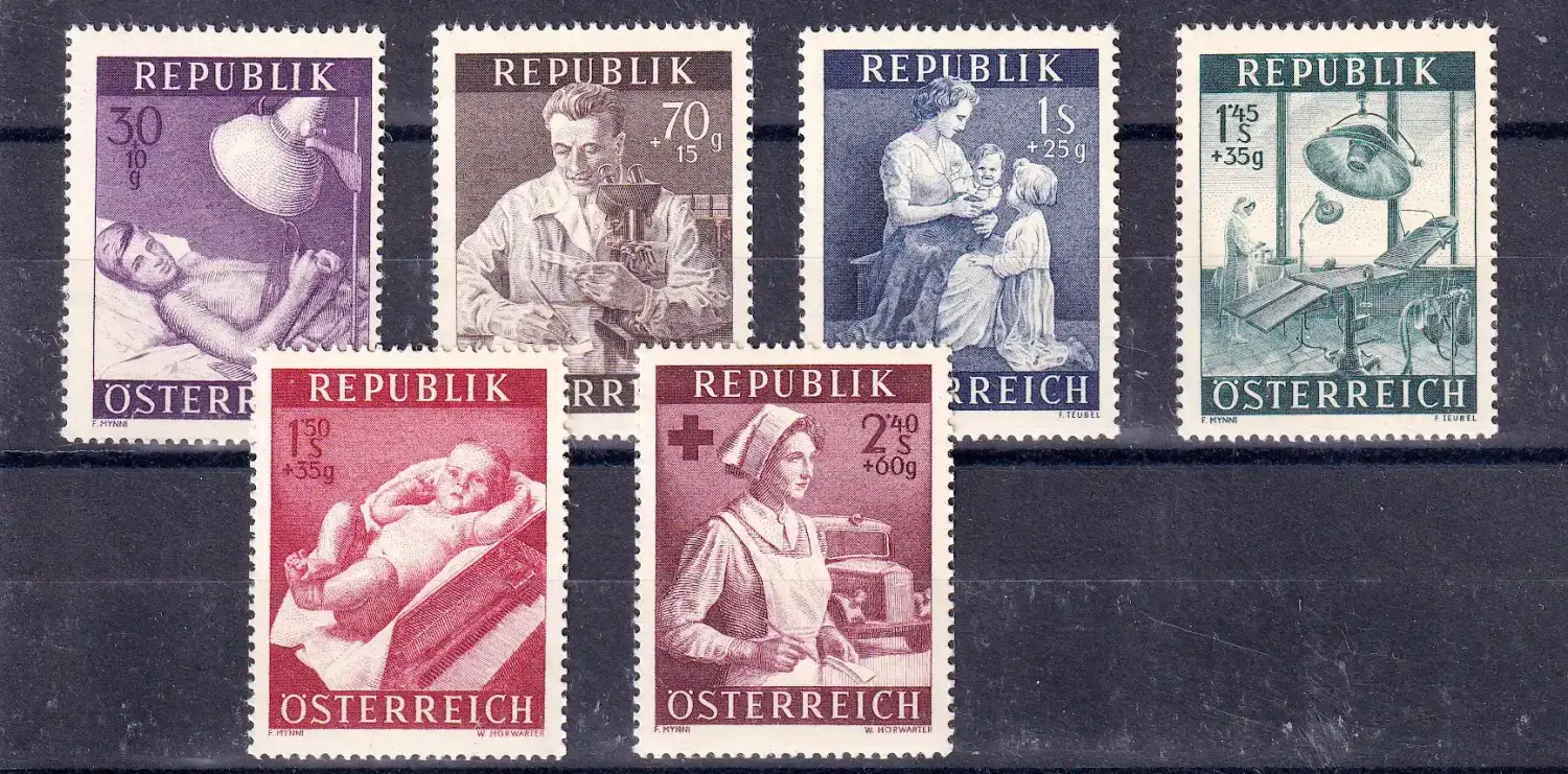 Austria 1954 Child Care, Medical. MNH (**)