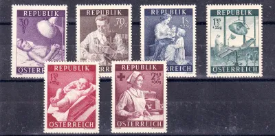 Austria 1954 Child Care, Medical. MNH (**) Austria 1954 Child Care, Medical. MNH (**)