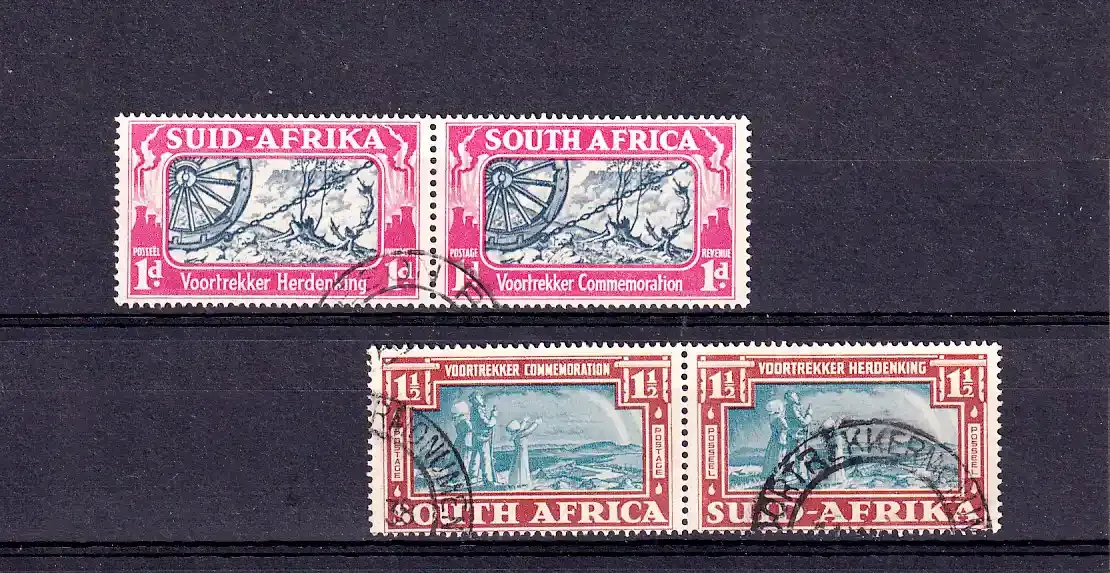 Union of South Africa 1938 Voortrekkers 100th Anniv Commemoration. FVU