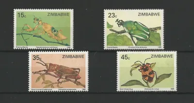 Zimbabwe 1988 Insects - MNH**