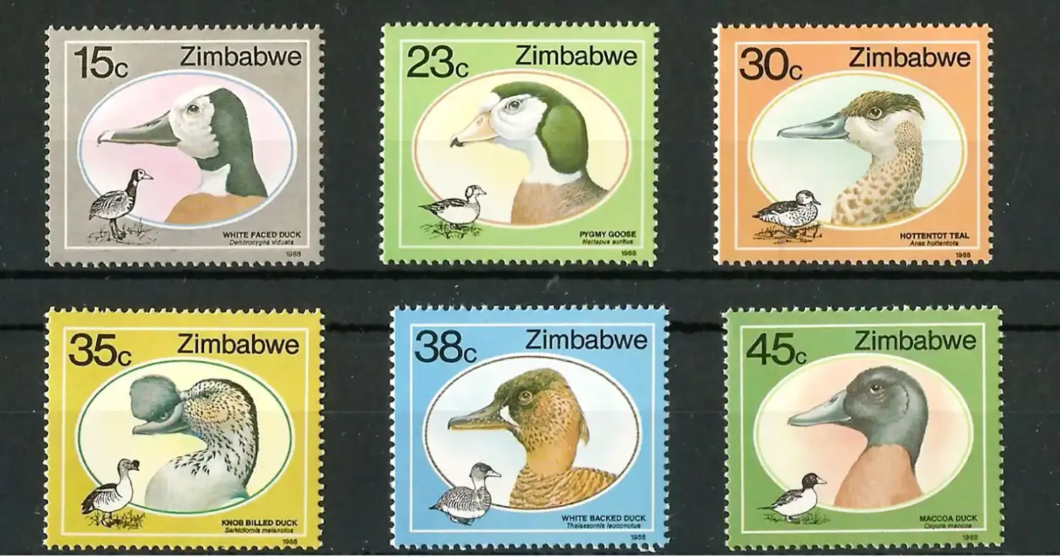 Zimbabwe 1988 Wild Ducks and Geese - MNH** Zimbabwe 1988 Wild Ducks and Geese - MNH**