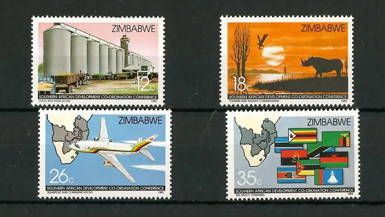 Zimbabwe 1986 SADCC Development Conference - MNH** Zimbabwe 1986 SADCC Development Conference - MNH**