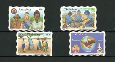 Zimbabwe 1987 Girl Guides 75th Anniversary - MNH**