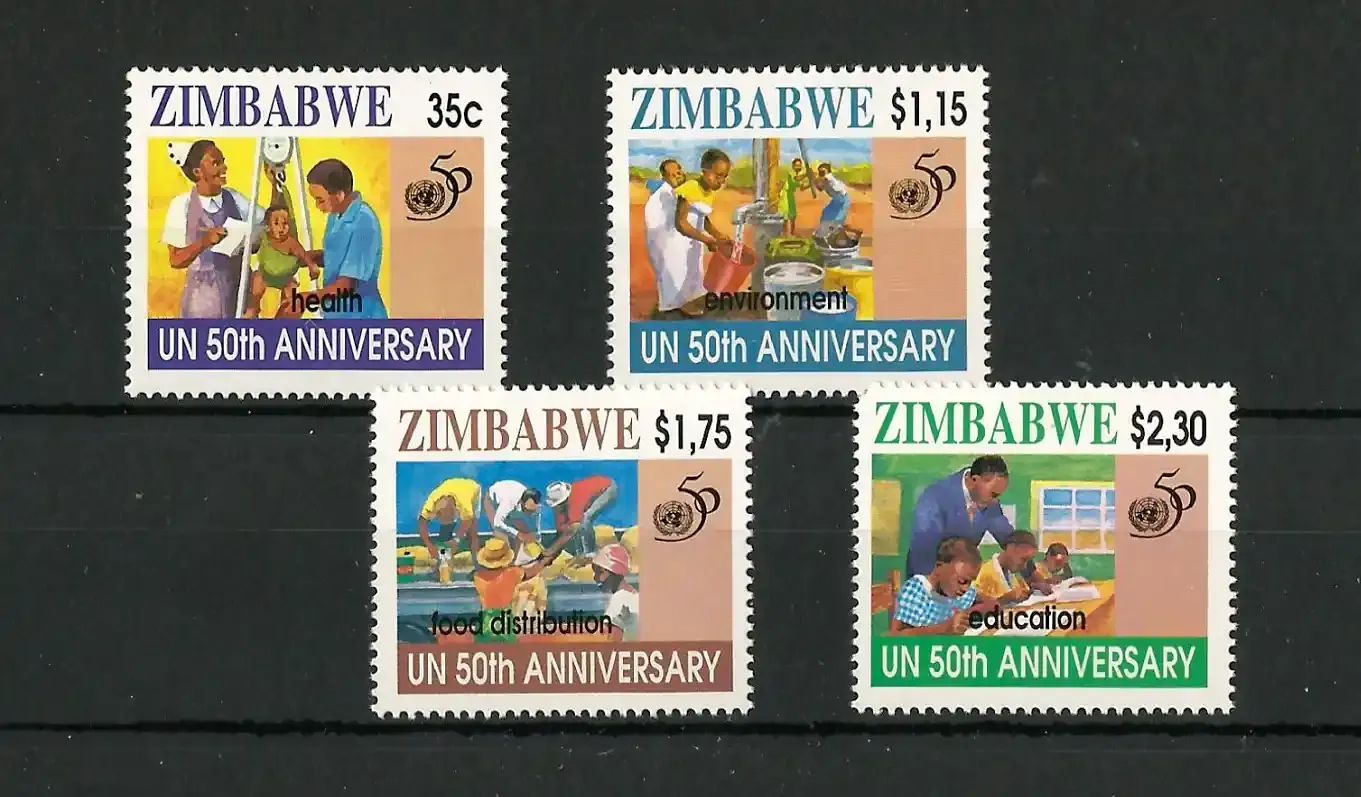 Zimbabwe 1995 United Nations 50th Anniversary - MNH**