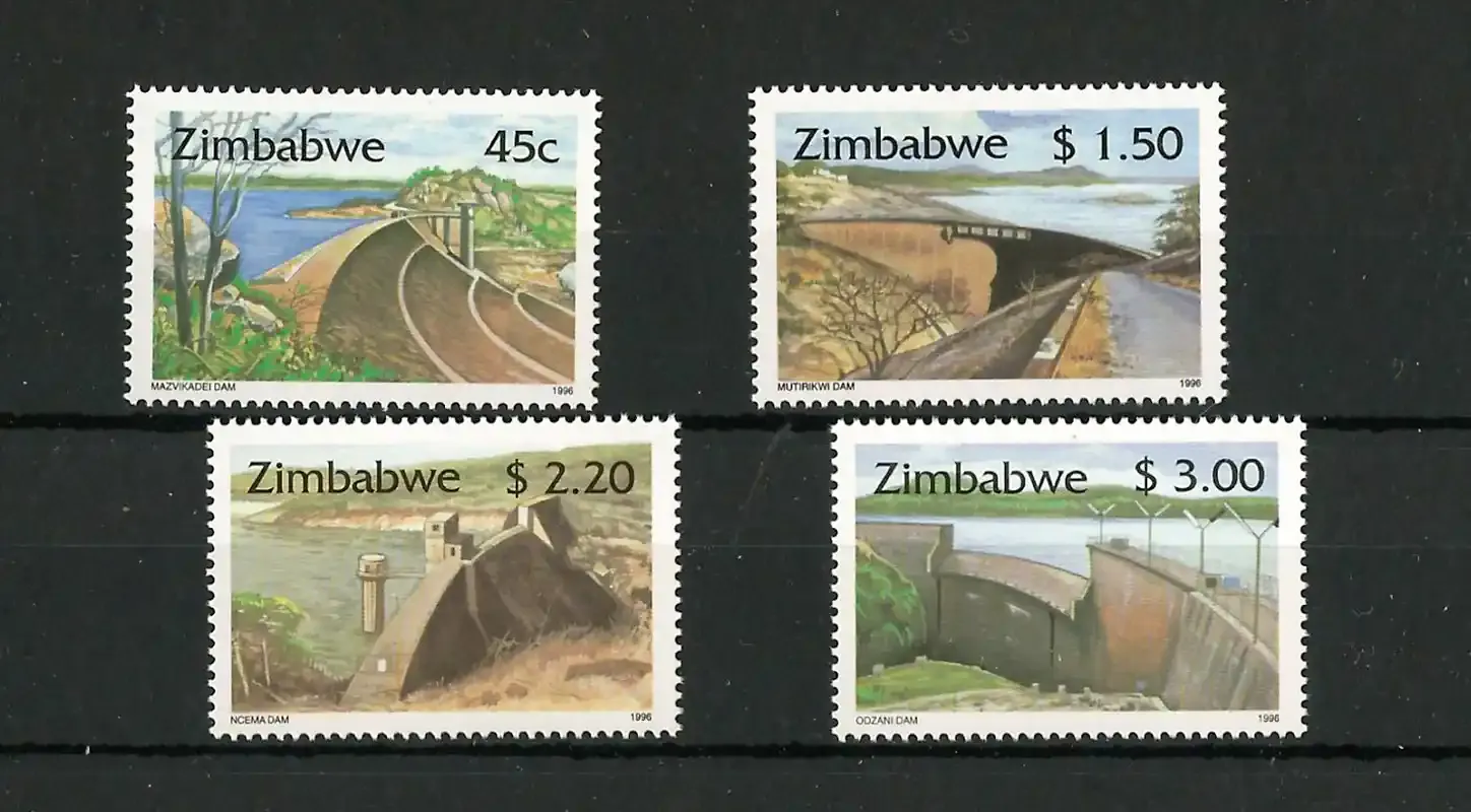 Zimbabwe 1996 Water Dams - MNH**