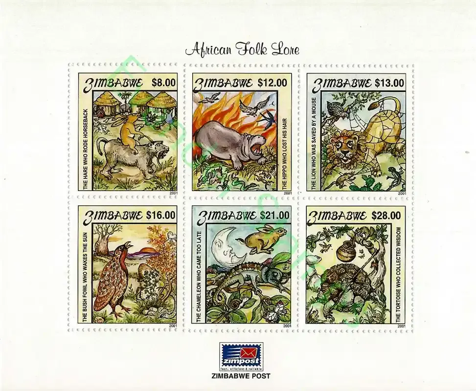 Zimbabwe 2001 African Folktales (ss/6v) - MNH**