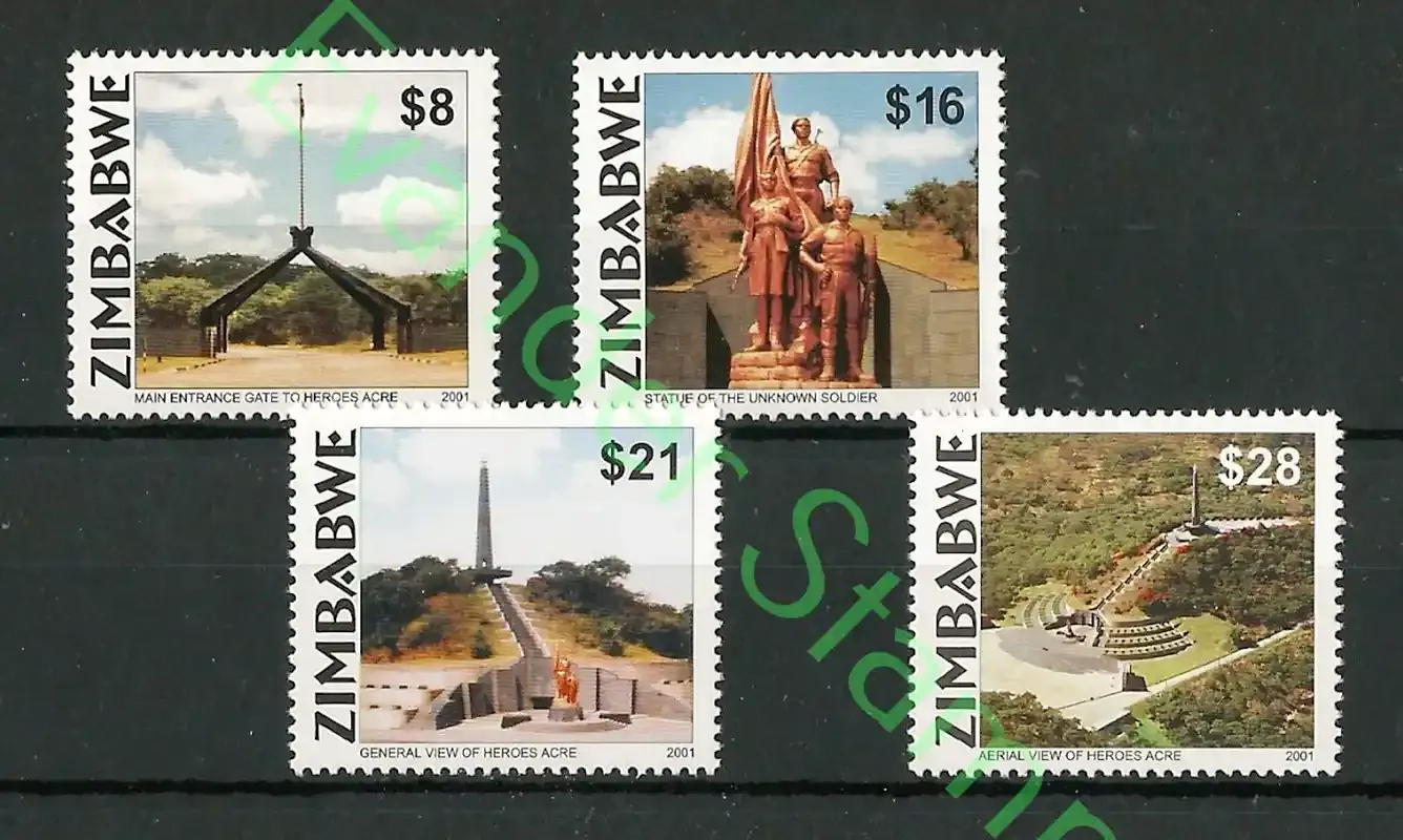 Zimbabwe 2001 Heroes Acre/Independence 21st Anniversary - MNH**