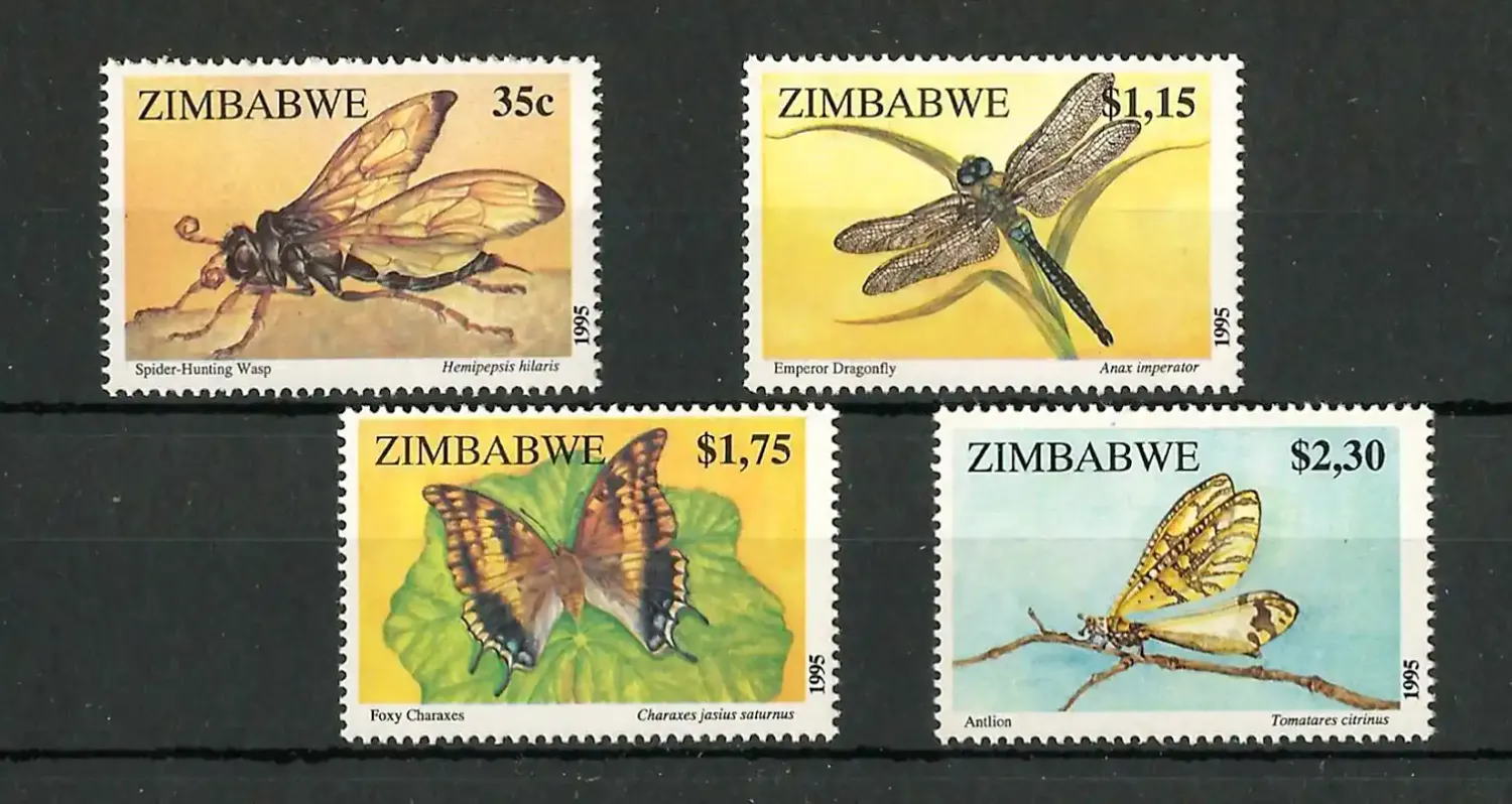 Zimbabwe 1995 Insects - MNH**