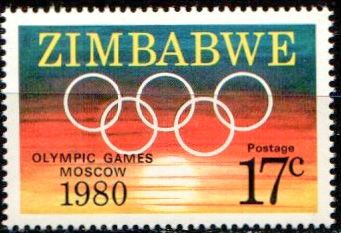 Zimbabwe 1980 Moscow Olympic Games - MNH**