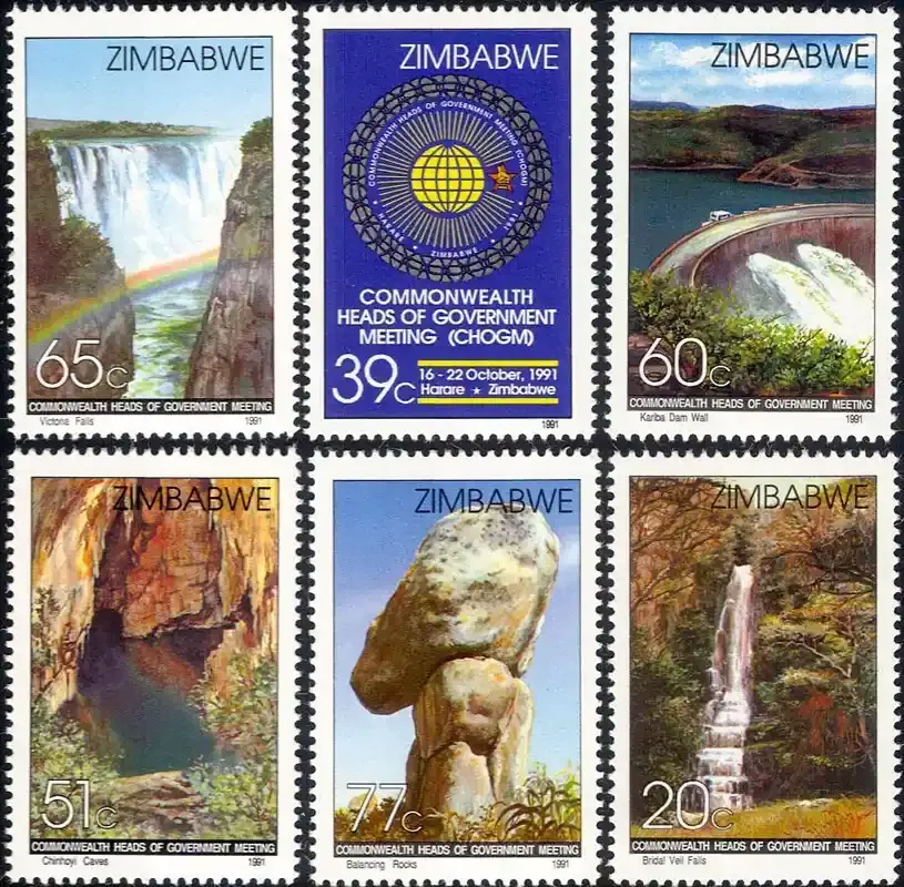 Zimbabwe 1991 Commonwealth Heads of Government Meeting - MNH**