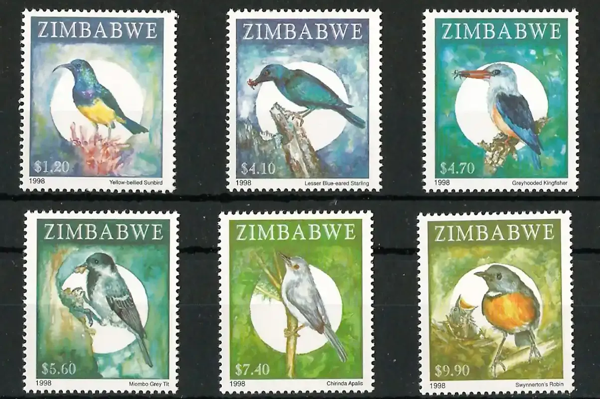 Zimbabwe 1998 Birds - MNH**