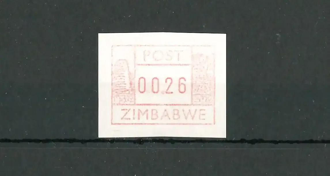 Zimbabwe 1985 Frama Label 26c - MNH**