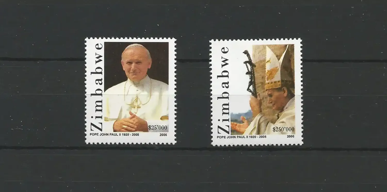 Zimbabwe 2006 Pope John Paul - MNH**