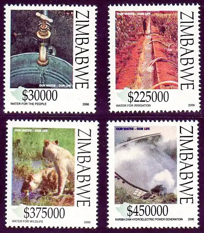 Zimbabwe 2006 Water Conservation - MNH** Zimbabwe 2006 Water Conservation - MNH**