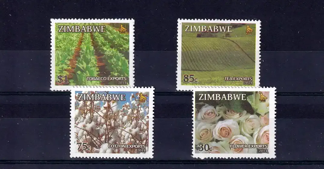 Zimbabwe 2014 Export Crops - MNH** Zimbabwe 2014 Export Crops - MNH**