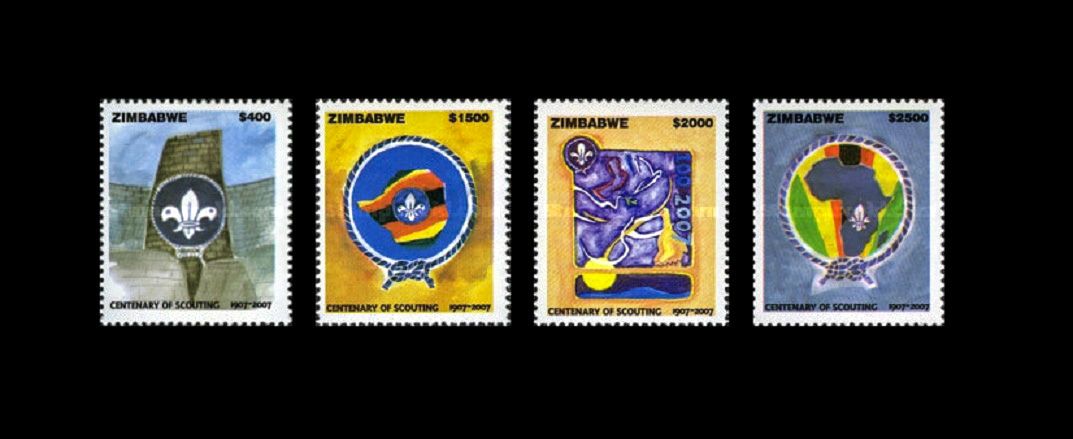 Zimbabwe 2007 Scouting Centenary - MNH**