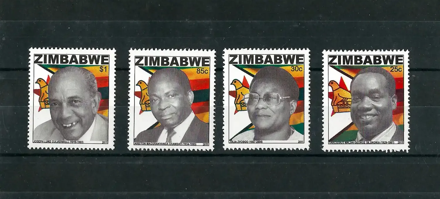 Zimbabwe 2011 National Heroes - MNH** Zimbabwe 2011 National Heroes - MNH**
