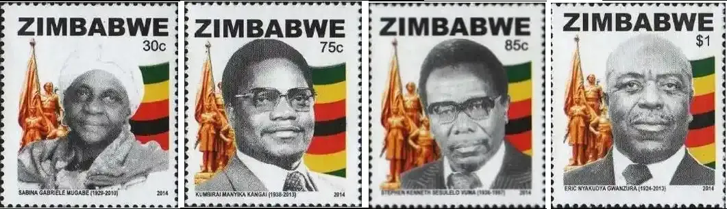 Zimbabwe 2014 National Heroes #8 - MNH** Zimbabwe 2014 National Heroes #8 - MNH**