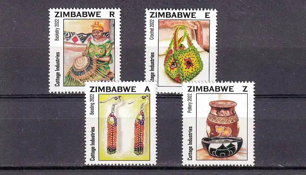 Zimbabwe 2022 Cottage Industries, Handcrafts - MNH**
