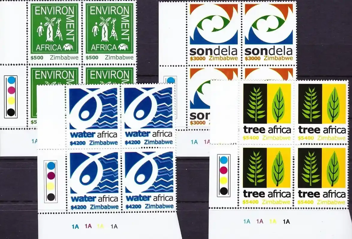 Zimbabwe 2004 Environmental Awareness (C/Blocks)  - MNH**