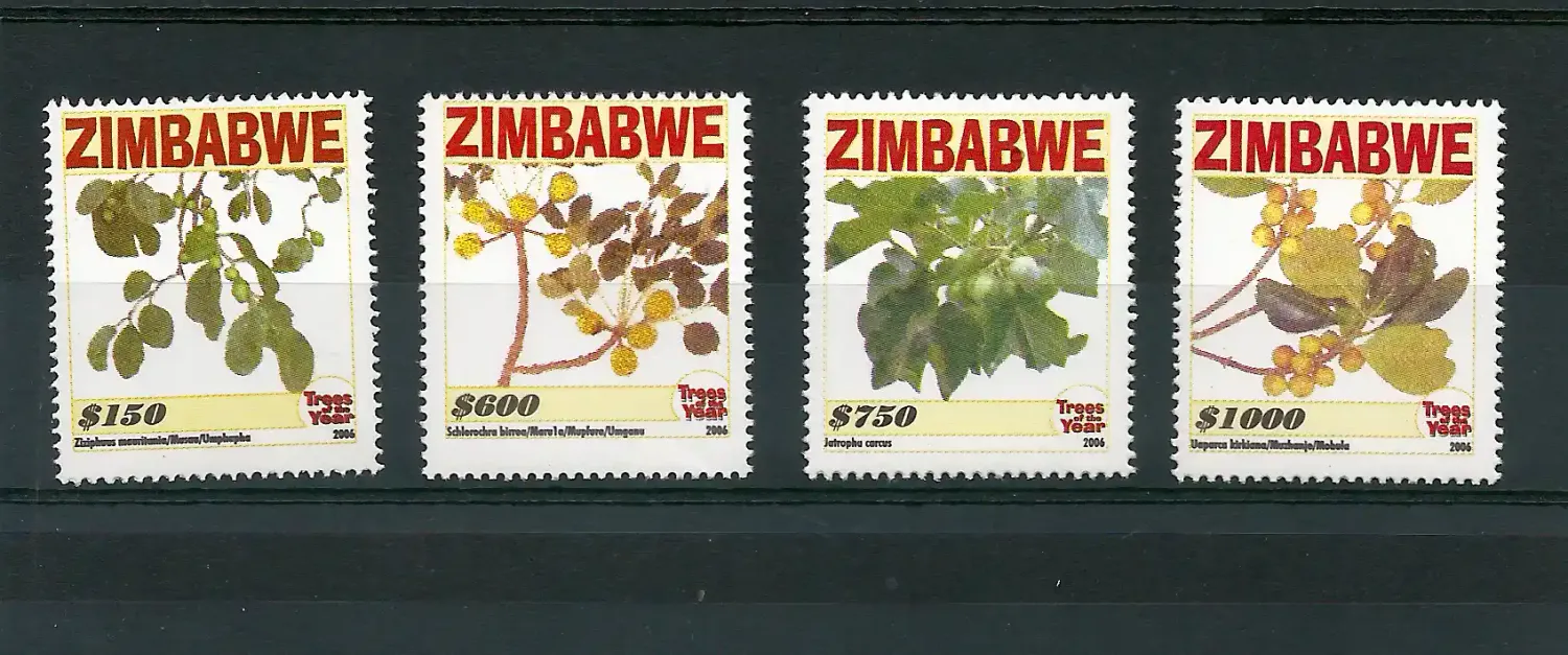 Zimbabwe 2006 Trees - MNH** Zimbabwe 2006 Trees - MNH**