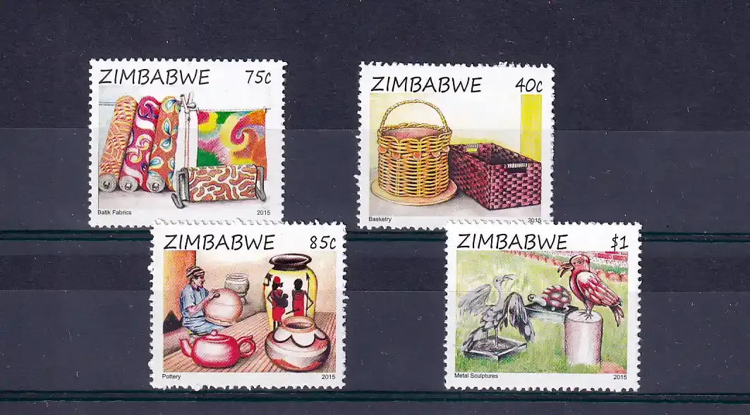 Zimbabwe 2015 Handicrafts - MNH**