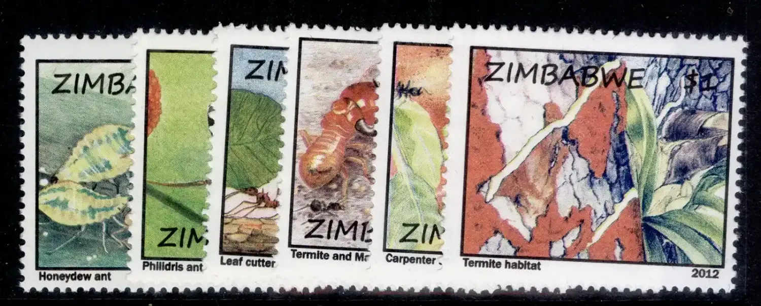 Zimbabwe 2012 Life of Ants & Termites - MNH** Zimbabwe 2012 Life of Ants & Termites - MNH**