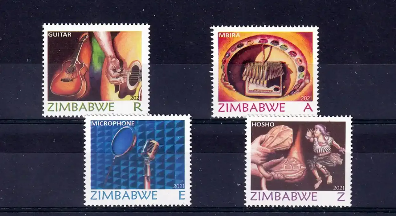 Zimbabwe 2021 Musical Instruments - MNH**
