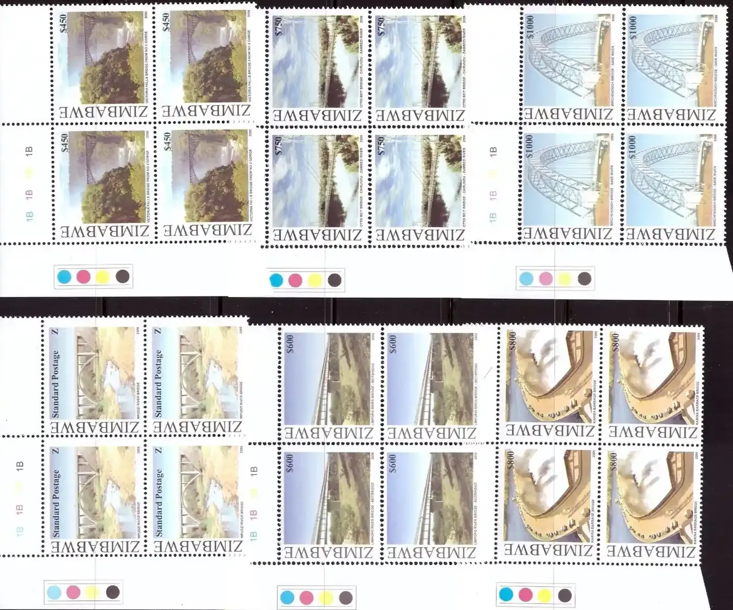 Zimbabwe 2006 Bridges C/Block B) - MNH**